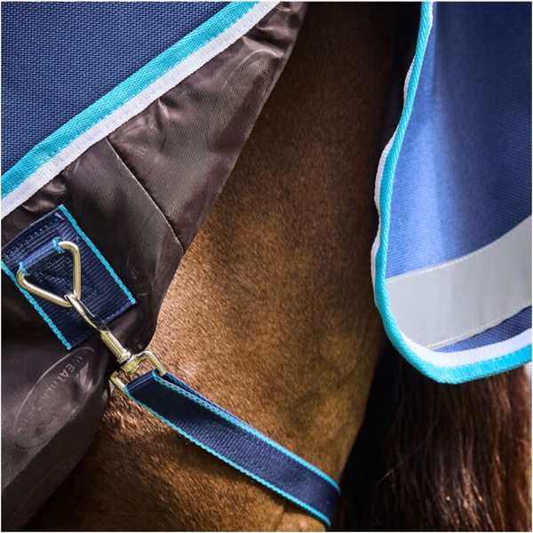Weatherbeeta Comfitec Ultra Hardi Detach-A-Neck Medium Turnout Rug 1026464 - Blue